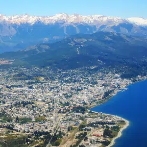 vista panorámica de la ciudad de bariloche